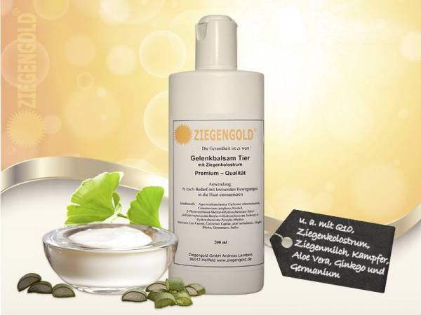Ziegengold Gelenkbalsam Tier