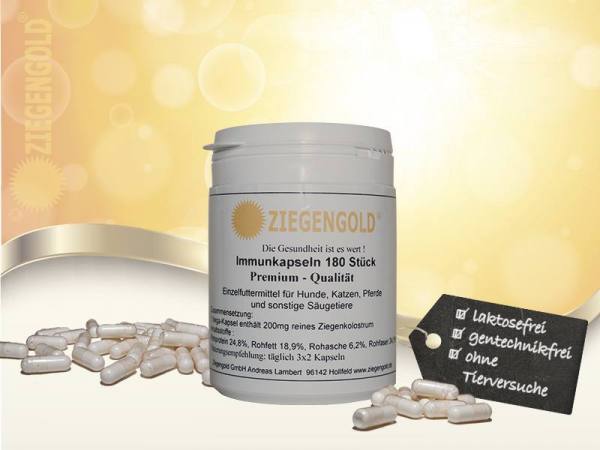 Ziegengold Immunkapseln Tier 180 Stück