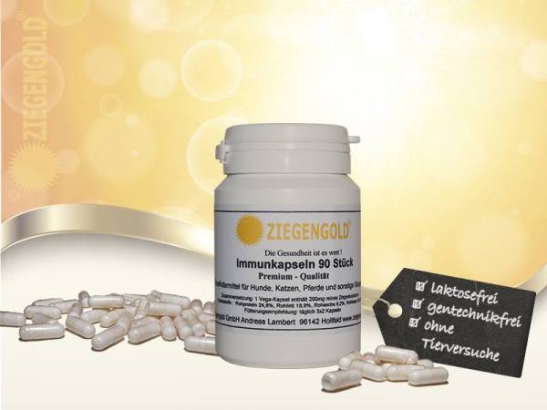 Ziegengold Immunkapseln Tier 90 Stück